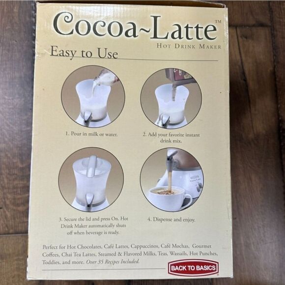 Cocoa Latte Machine Back to Basics - Picture 7 of 14